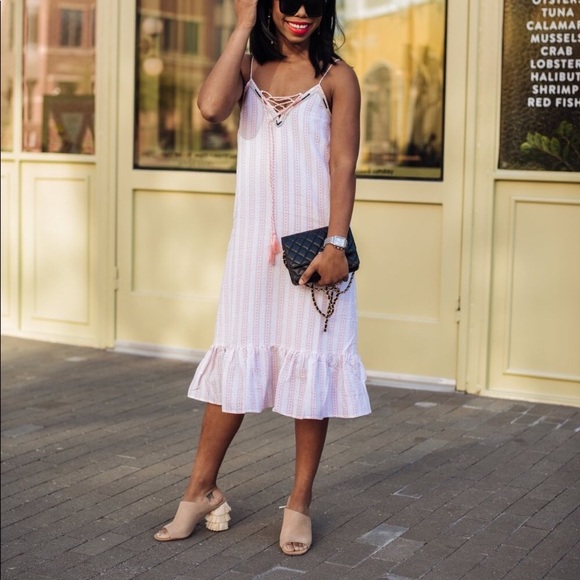 Sugarlips Dresses & Skirts - SUGARLIPS | "Libby" Midi Sun Dress Laceup
